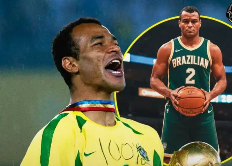 اسطوره فوتبال برزیل در لیست بازی ستارگان NBA