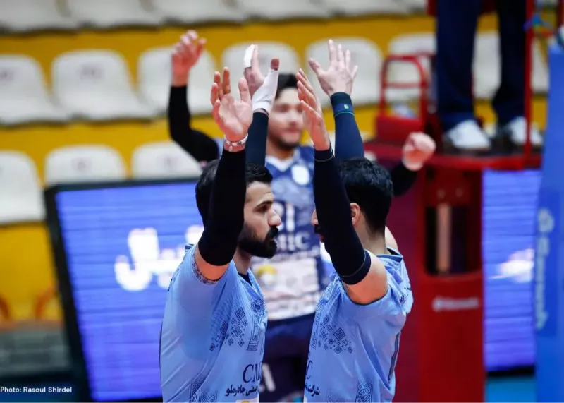 بعد از فولاد و شهداب: سومین دورقمی والیبال ایران        