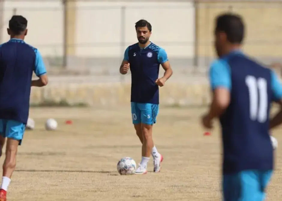 مهاجری آماده نبرد با گلزن مورد علاقه‌اش!