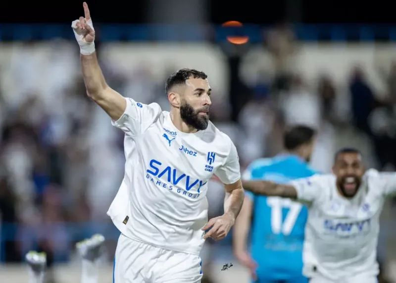 تاریخی: اولین گل بنزما با یک ضربه پشت پا