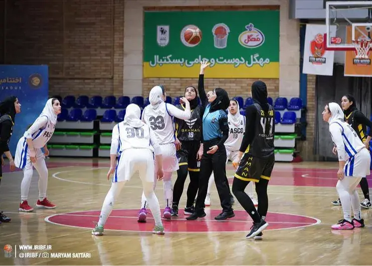 برد‌ دختران بسکتبال استقلال در هفته هجدهم لیگ