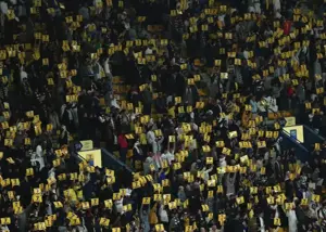 حمایت تمام‌قد هواداران النصر از رونالدو (عکس)