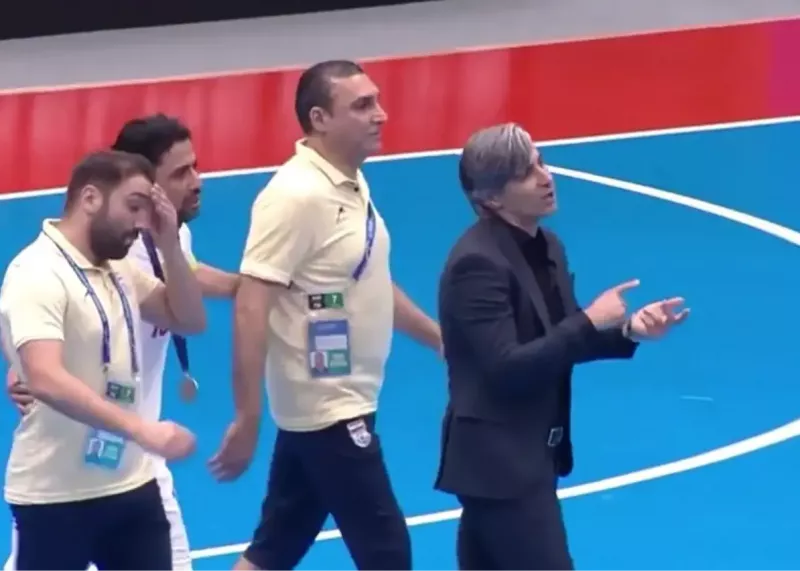 قهر شمسایی از سکوی قهرمانی پس از اتفاق عجیب