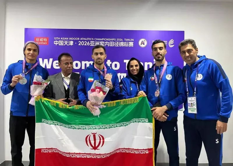 یک نقره و دو برنز برای تیم ملی دو‌ومیدانی ایران