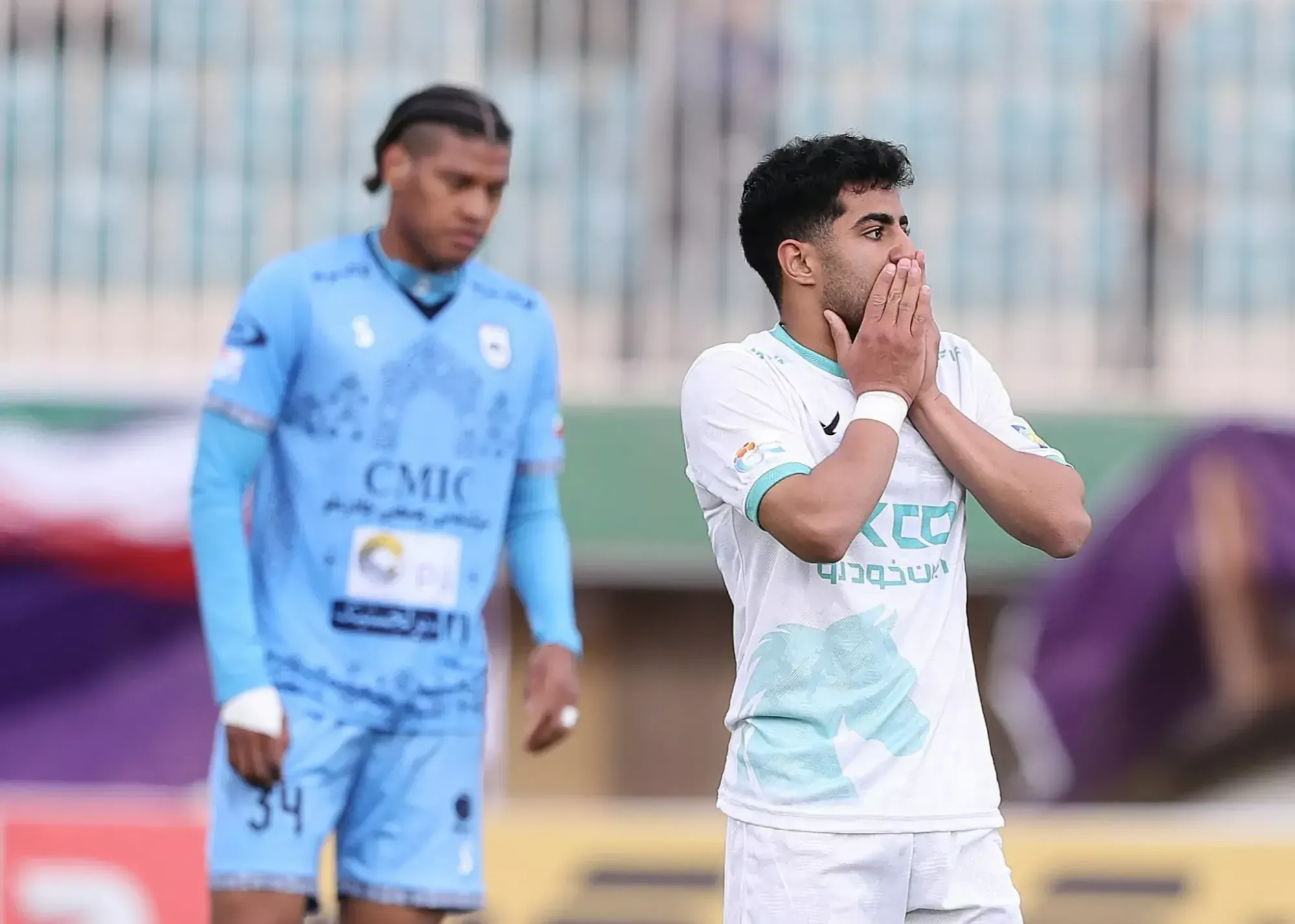 دقیقی روی سکو حیرت‌زده شد(عکس)