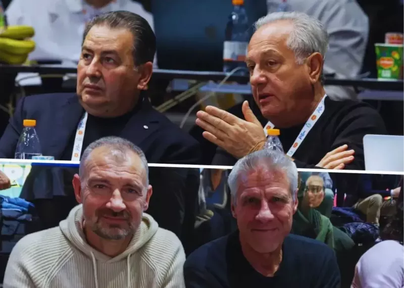 مرد محبوب والیبال ایران تماشاگر ویژه کوپا ایتالیا 