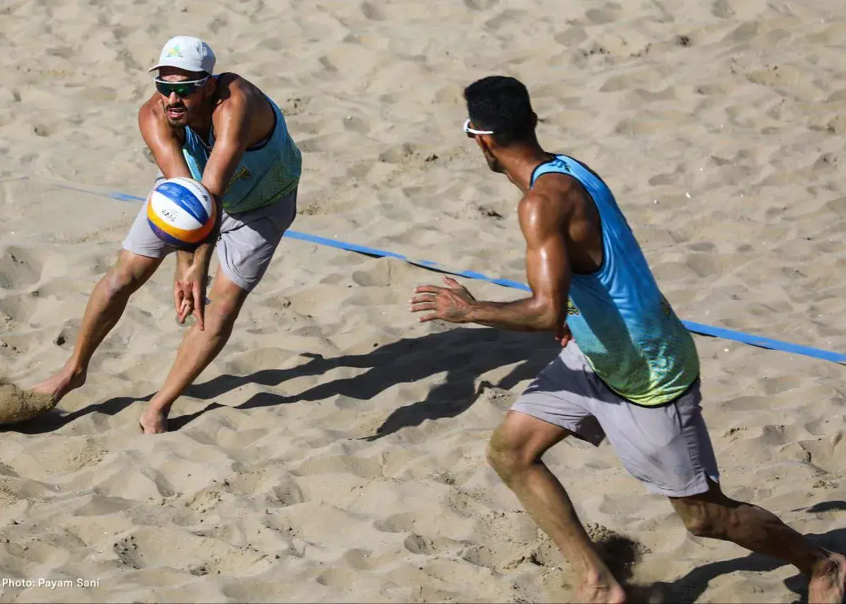 قهرمان والیبال ساحلی ایران معرفی شد