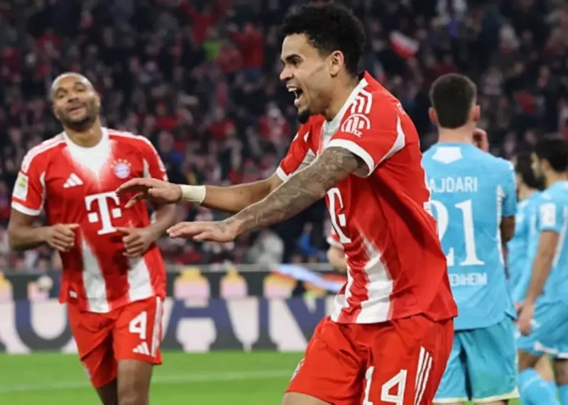 بایرن ۵-۱ هوفنهایم | جشن بزرگ باواریایی‌ها در آلیانز