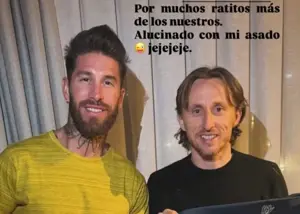 مودریچ برای بردن راموس به ملاقاتش رفت!