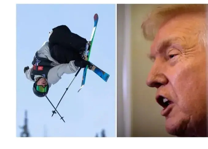 حمله ترامپ به اسکی‌باز آمریکایی: او بازنده است!