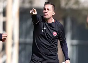 اوسمار عصبانی و مصمم در تمرین پرسپولیس