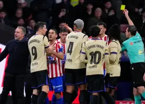 فایل صوتی صحنه جنجالی اتلتیکو-بارسا گم شد