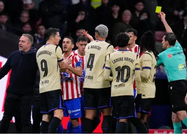 فایل صوتی صحنه جنجالی اتلتیکو-بارسا گم شد