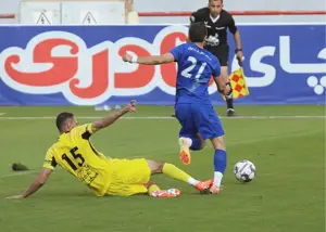 مدافع سابق پرسپولیس مضروب شد! (عکس)