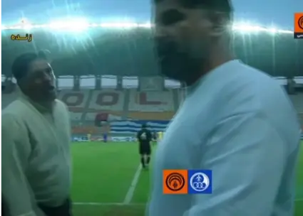 ماجرای درگیری پیروز و خلیفه در آرنا (عکس)