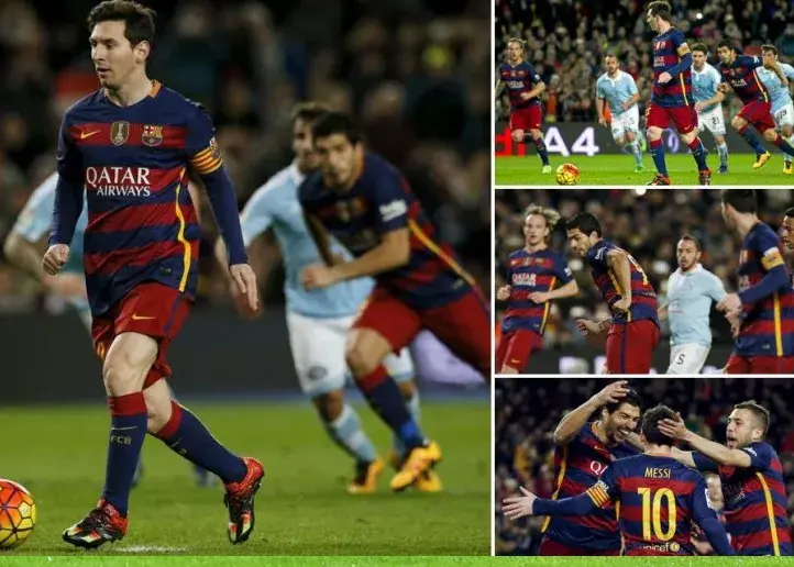 بهترین پنالتی تاریخ بارسلونا 10 ساله شد! (عکس)