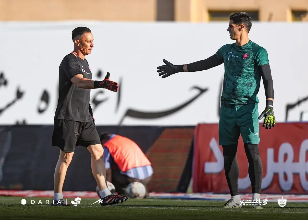 پیام و فرزین فریز شدند! (عکس)