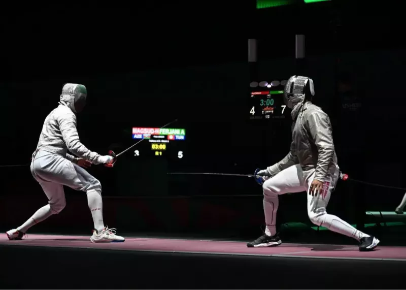 شمشیربازان جوان ایران روی سوم جام جهانی