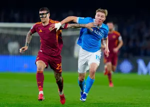 ناپولی ۲-۲ رم | تساوی در ناپل، لبخند در میلان