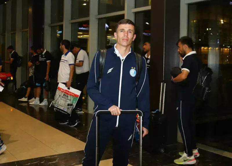 استقلالیها خسته به اردن رسیدند(عکس)