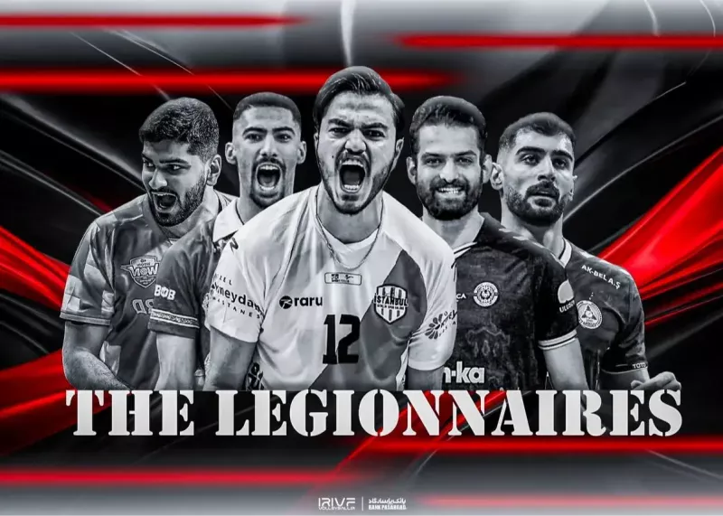 ضدحال عمومی به لژیونرهای والیبال‌ ایران 