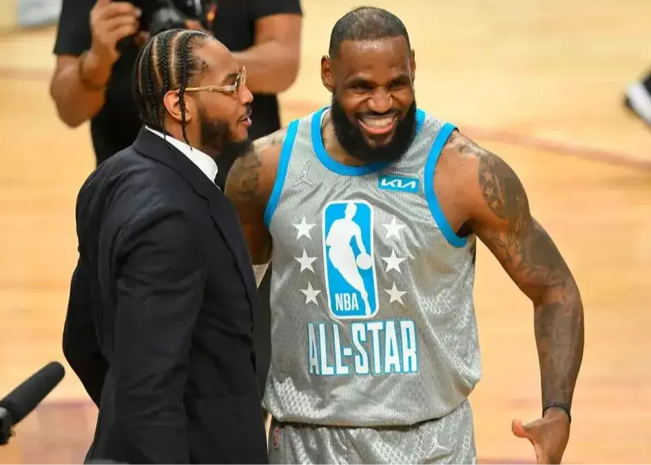 جملات جنجالی کارملو آنتونی درباره لبران جیمز!