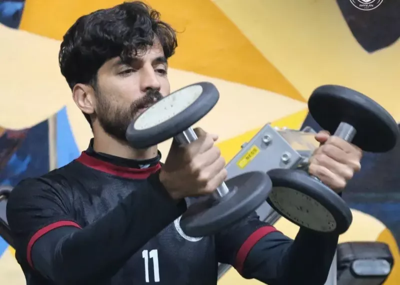 فرید امیری سرمربی‌اش را به چالش انداخت!(عکس)