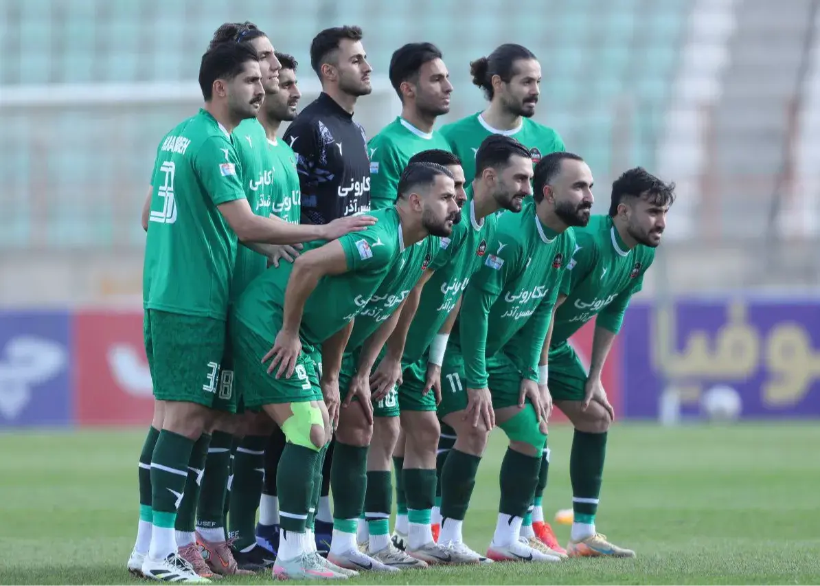 ۱۱ بازیکن شمس آذر مامور مهار سقوط