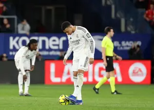 اوساسونا 2-1 رئال | صدرنشین در السادار گیر افتاد