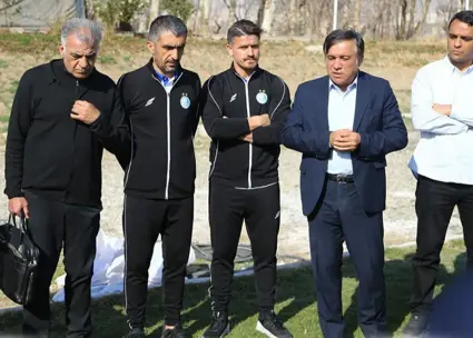 سوت تمرین برگردن وریا غفوری(عکس)