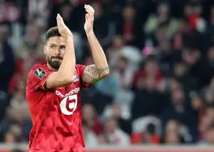 تصاویر ویژه اولیویه ژیرو در تیم ملی راگبی فرانسه