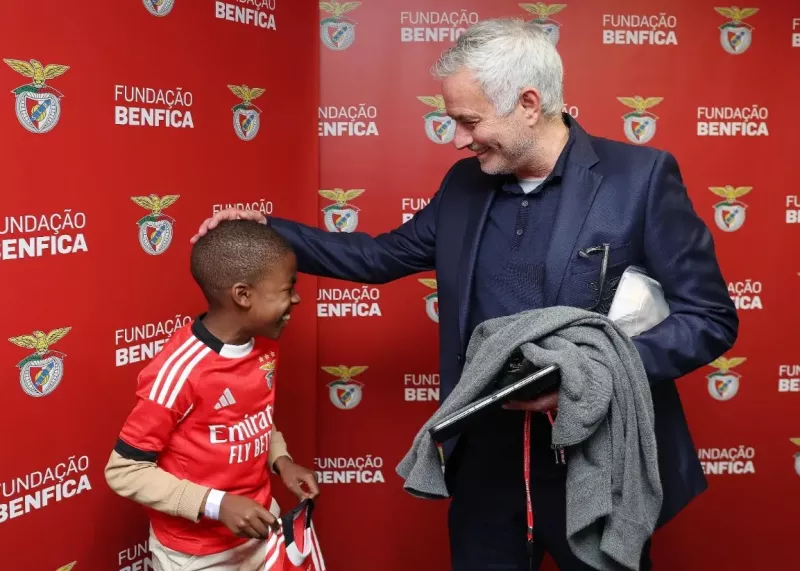 قهرمان کوچک در تمرینات بنفیکا!