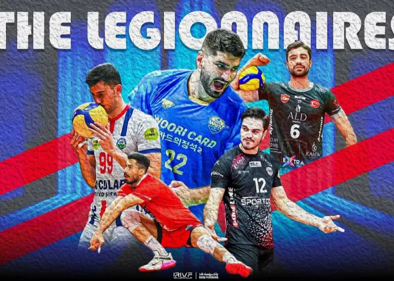 لژیونرهای والیبال ایران در منطقه حساس