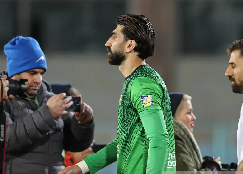 بیرانوند فعال‌ترین دروازه‌بان فوتبال ایران!