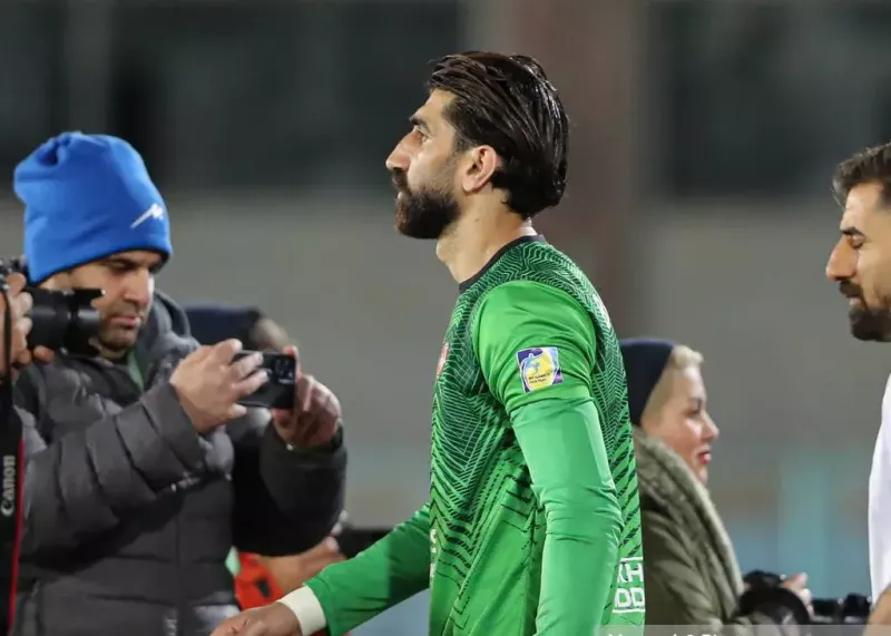 بیرانوند فعالترین دروازهبان فوتبال ایران!