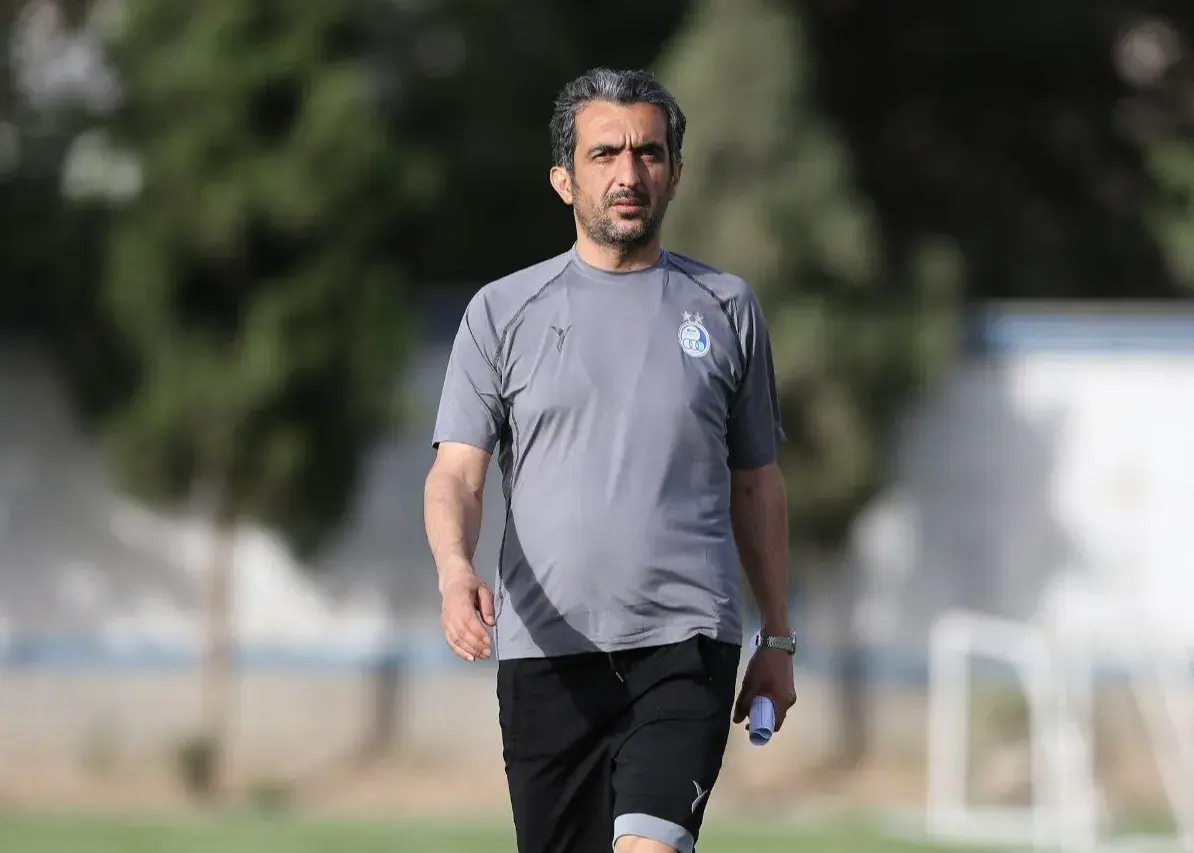 خداحافظی مربی استقلال با پیام قدردانی