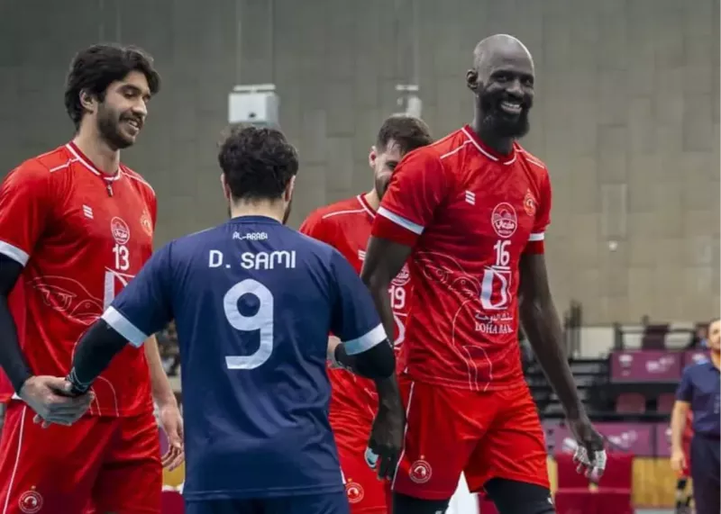 والیبال ایران و یک قاب غیرمنتظره در قطر!