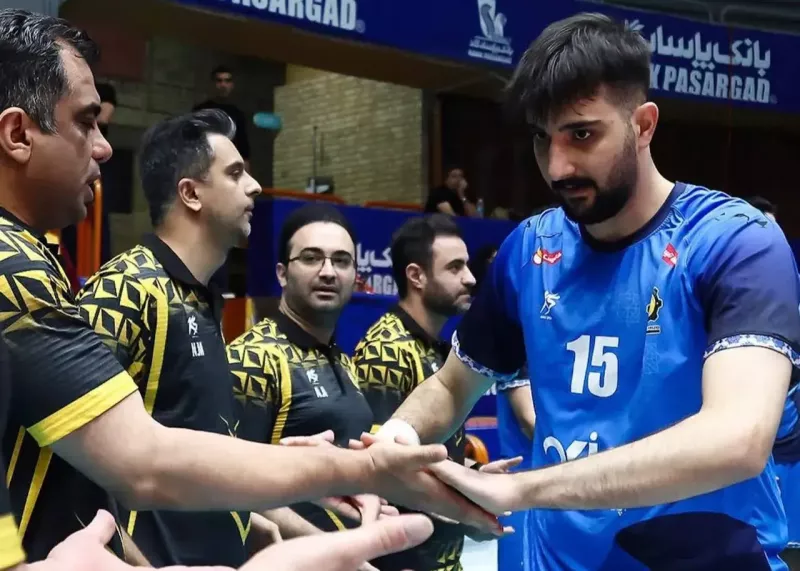 الماس والیبال ایران دوباره درخشید 