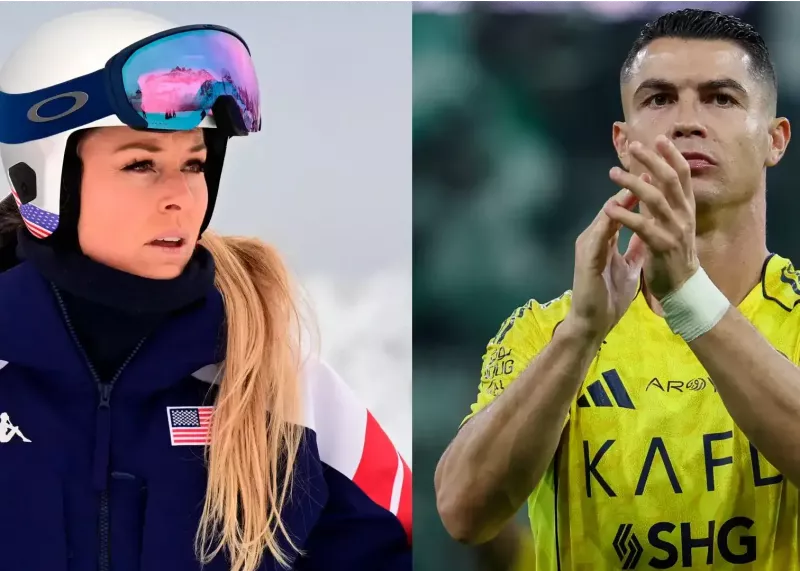 پیام احساسی رونالدو برای زن اسکی‌باز مجروح