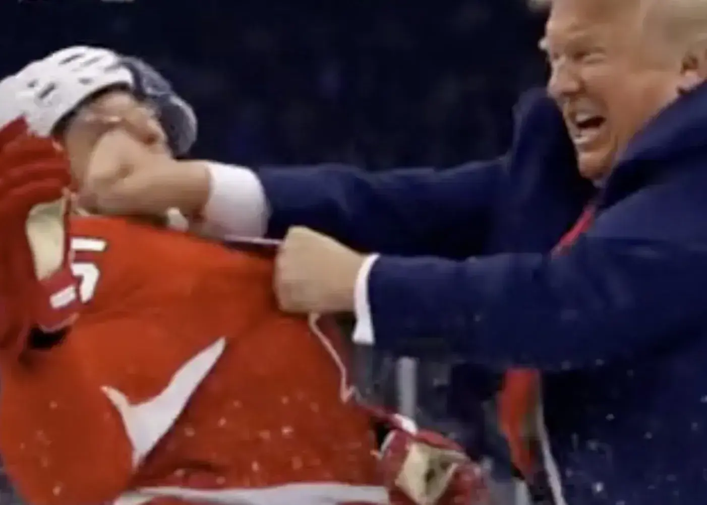 چهره واقعی ترامپ فقط در این ۶۰ ثانیه! (عکس)