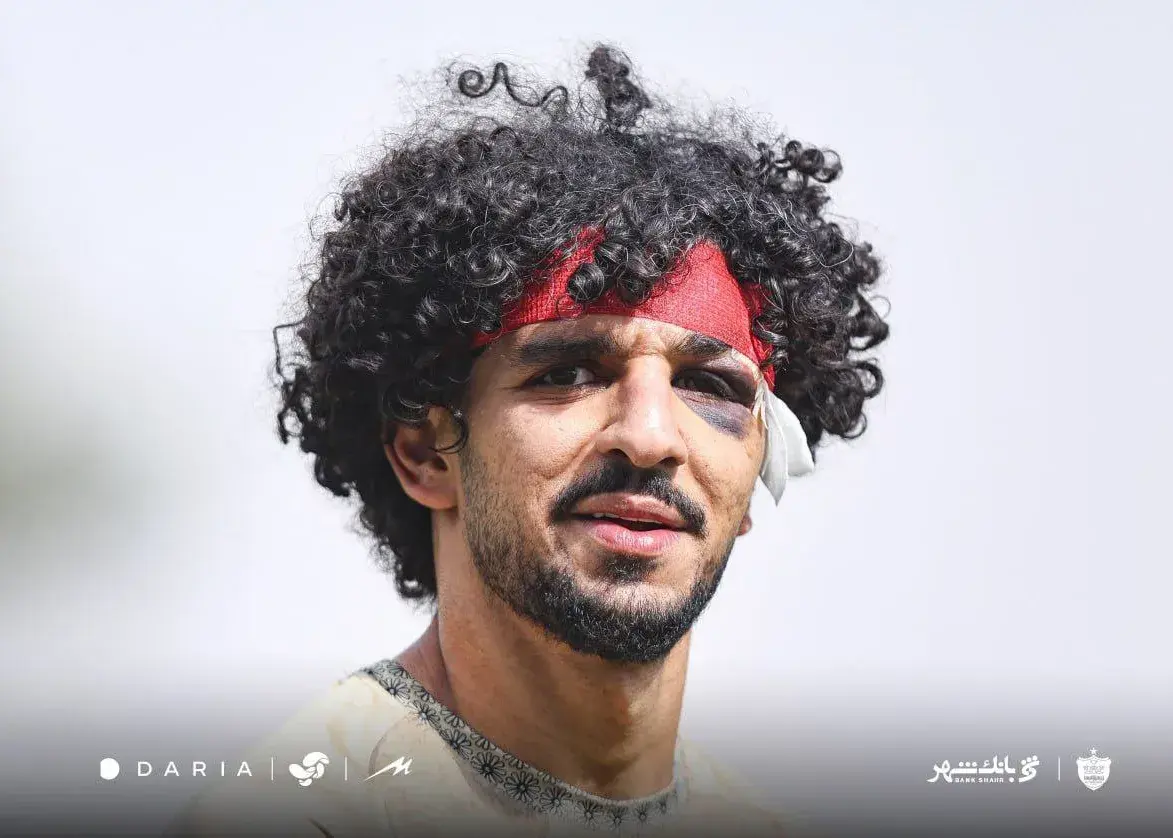 آثار کبودی در تمرین امروز پرسپولیس! (عکس)