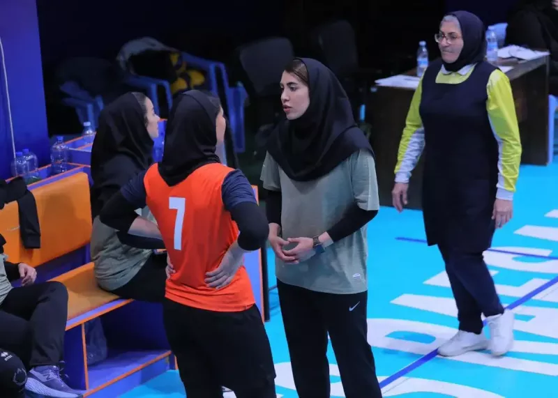 جوانترین مربی زن والیبال ایران را بشناسید