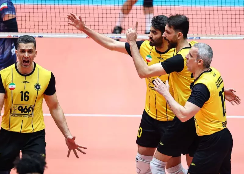 ترسناکترین ورژن فوقستاره والیبال ایران علیه تیم سابق