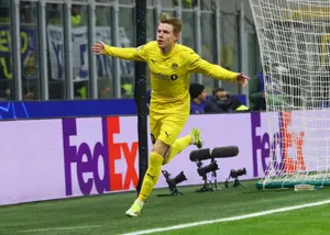 اشتباه وحشتناک مدافع اینتر در لیگ قهرمانان