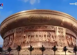 بزرگترین استادیوم دنیا: طبل طلایی (عکس)