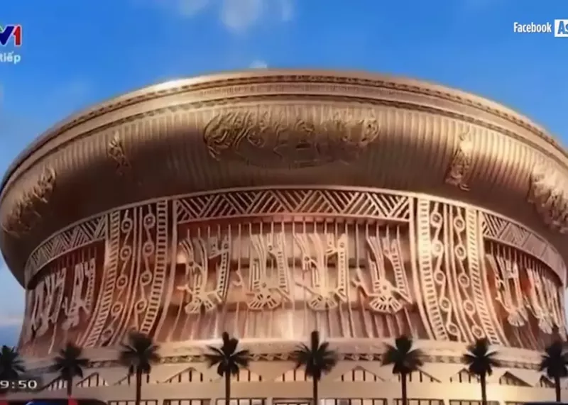 بزرگترین استادیوم دنیا: طبل طلایی (عکس)