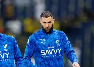 دوری پانزده روزه بنزما از ترکیب الهلال