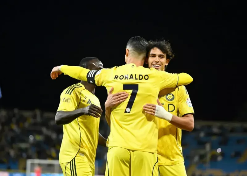 النصر با رونالدو بر تاج و تخت روشن نشست