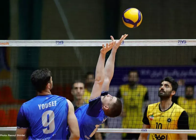 امیر غفور به تنهایی از تیم سابقش یک ست گرفت