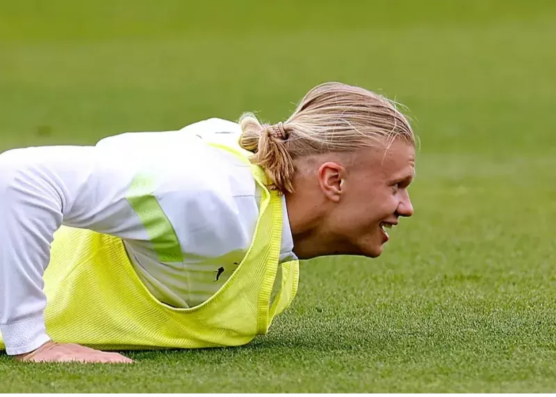 زنگ خطر برای سیتی: هالند مصدوم شد